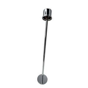 Candle Holder 17" Tall Silver Taper EUC